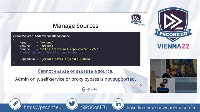 PowerShell DSC Package Management with Chocolatey - Paul Broadwith - PSConfEU 2022 смотреть онлайн