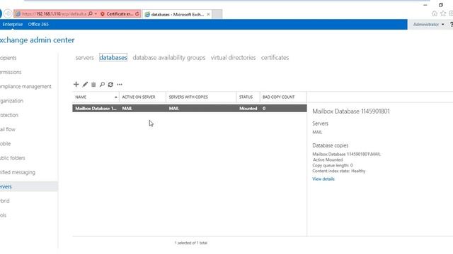2- Exchange Server 2016 management смотреть онлайн