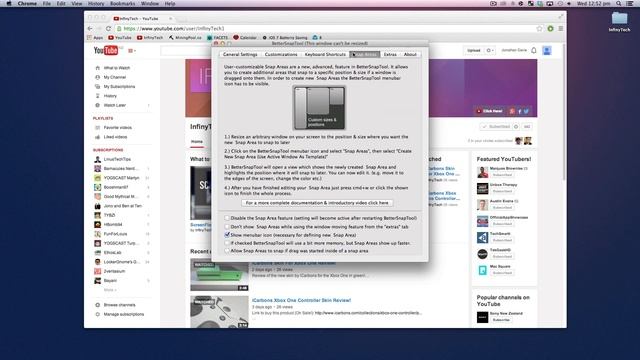 Snap Windows in Mac OS X! смотреть онлайн
