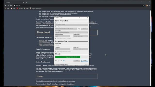 How to make bootable drive / Rufus / Windows 10 смотреть онлайн