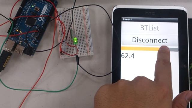 Arduino LED Fade with Android Device / Android 藍牙控制 Arduino LED 閃爍 смотреть онлайн