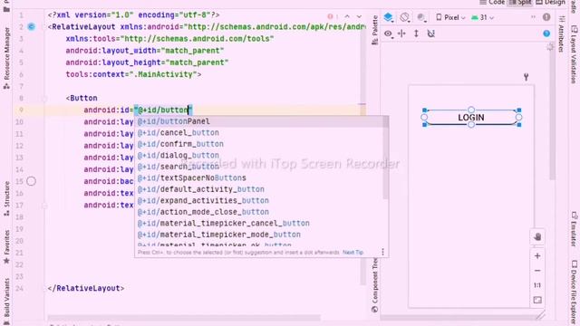 custom button design in android studio || custom button style android studio смотреть онлайн