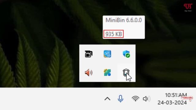How to get Recycle Bin in the System Tray of Taskbar in Windows computer ? смотреть онлайн