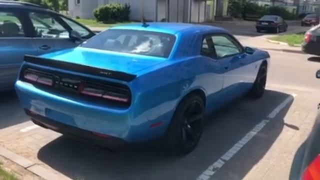 Dodge Challenger SRT💙. Авто для сына) смотреть онлайн