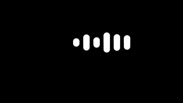 Minute audio visualizer black screen video | 🥀 music player icon background effects 🔥 | editing смотреть онлайн