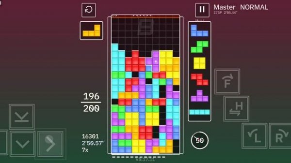 Techmino (Android) - Master Normal (20G) 399