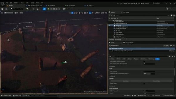 Fog and Volumetric fog for Android in Unreal Engine 5