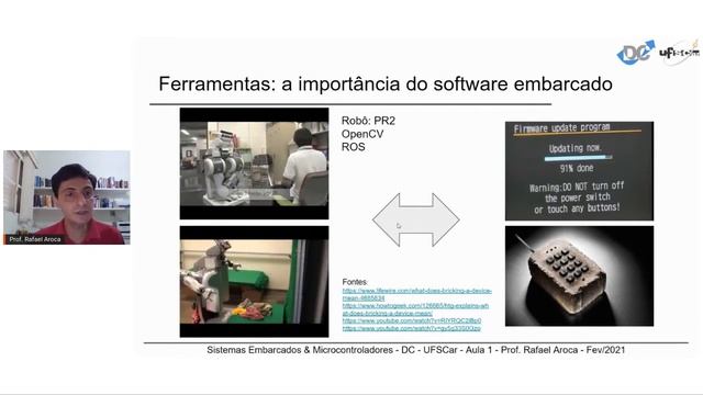 Sistemas Embarcados / Microcontroladores e Aplicações - Aula 1/8 смотреть онлайн