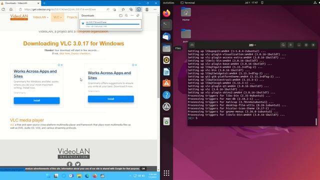 Windows vs Linux: Speed Test for an App install смотреть онлайн