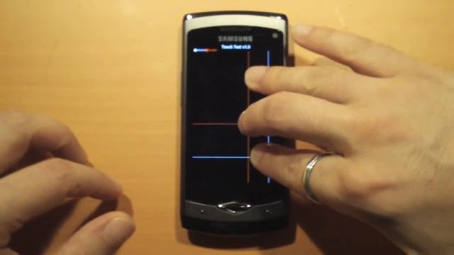 Test Multitouch Samsung Wave - www.bruxbros.com смотреть онлайн