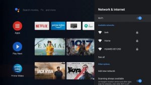CHiQ TV Wireless network setup