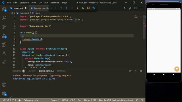 #Trapbook UI part 1|Explained how to develop logic of UI |Flutter |Hindi смотреть онлайн