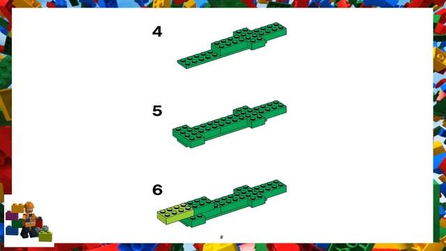 LEGO instructions - Bricks and More - 5749 - Creative Building Kit (Crocodile) смотреть онлайн