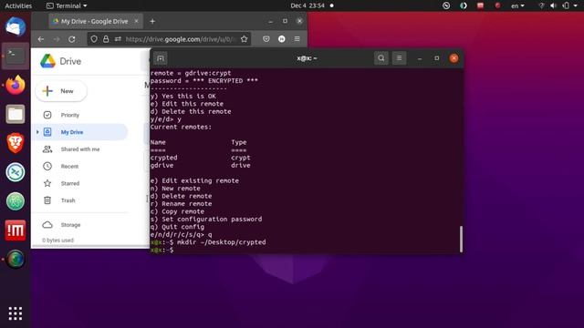 how to encrypt google drive? | rclone part 3 смотреть онлайн