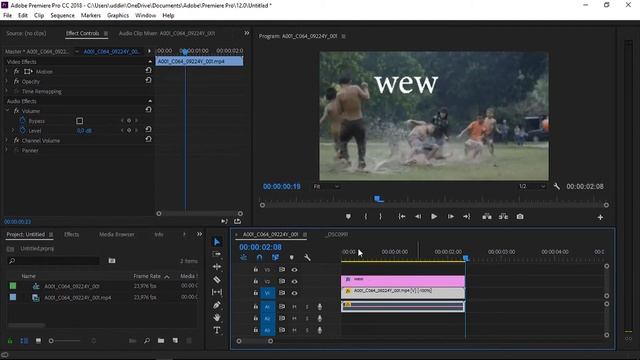 Adobe Premiere Pro CC 2018 12.0.0.224 смотреть онлайн