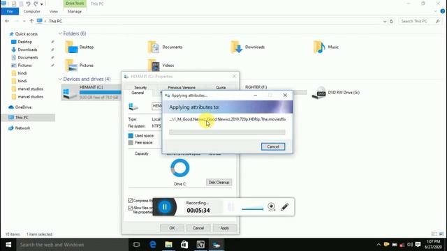 Clean your C DRIVE without using any third party application/software CLEAN UPTO alot of GB смотреть онлайн