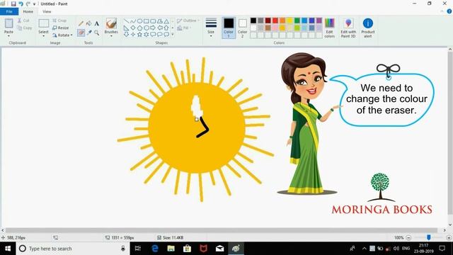 MS Paint - How to use Eraser Tool in Microsoft Paint in Windows 10 смотреть онлайн