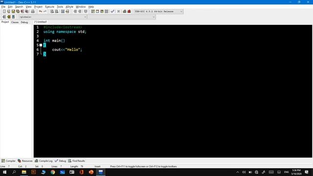 How to Change Theme In Dev C++ | How to Enable Dark Mode In Dev C++ смотреть онлайн