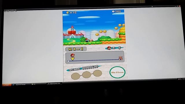 New Super Mario Bros - DS - no$gba - Pentium 2 - Geforce 6200 - 1gb SDRAM смотреть онлайн