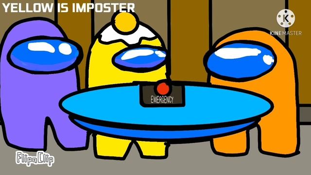 My animation video on among us / flipaclip animation on Android смотреть онлайн