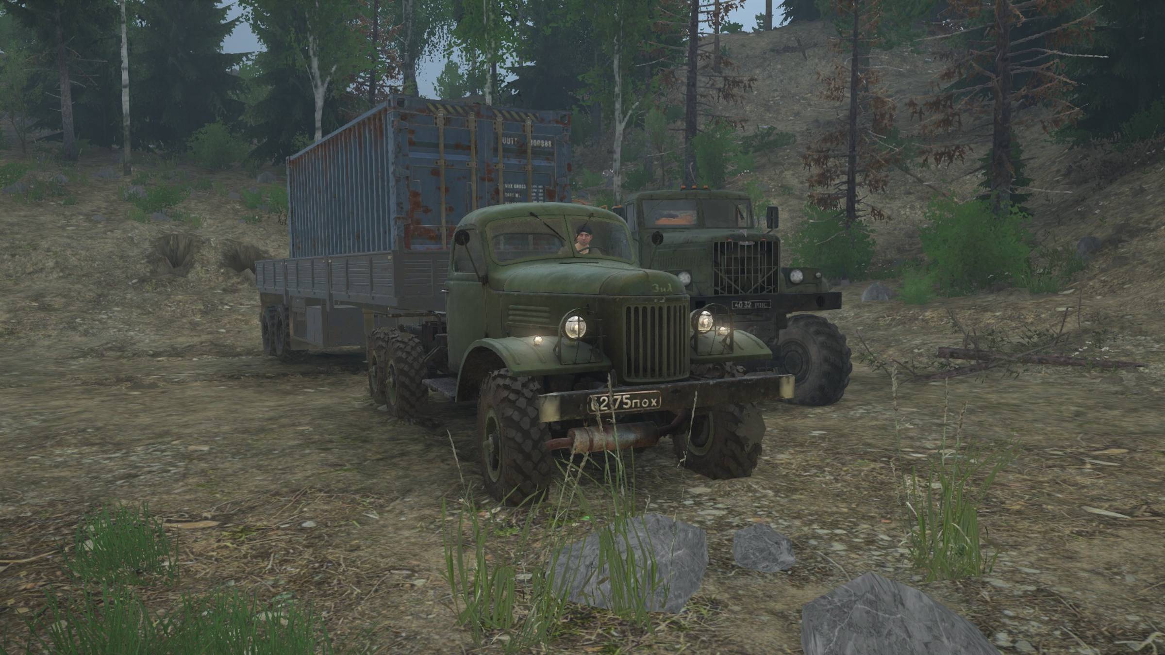 Spintires MudRunner прохождение карты 