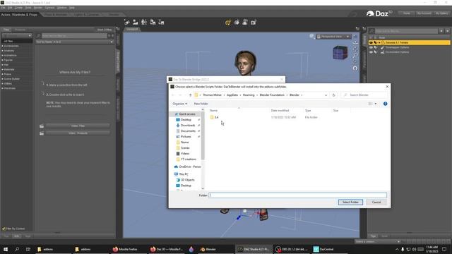 🎯🔴👍DAZtoBLENDER Bridge addon - Problem fixed смотреть онлайн