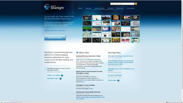 Silverlight on Chrome смотреть онлайн
