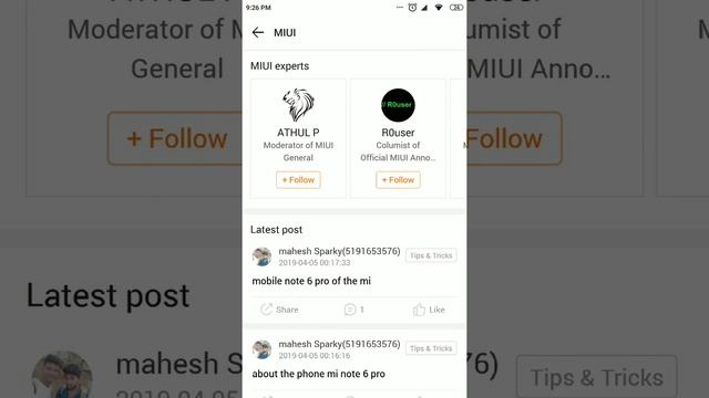 Xiaomi Mi Community Android Application latest version 4.1.1 installed on Xiaomi Mi 6 with MIUI 10 смотреть онлайн