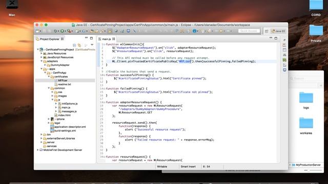 Certificate Pinning in IBM MobileFirst Platform Foundation 7.1 смотреть онлайн