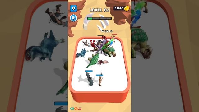 Dragon Merge Master 3D: Funny Game All Levels Gameplay (iOS,Android) Part 3 - Spinosaurus смотреть онлайн