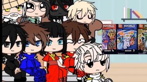 💚Реакция ниндзя из прошлого на будущее 2 часть на Ллойда💚