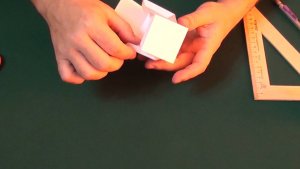 Как сделать кубик из бумаги