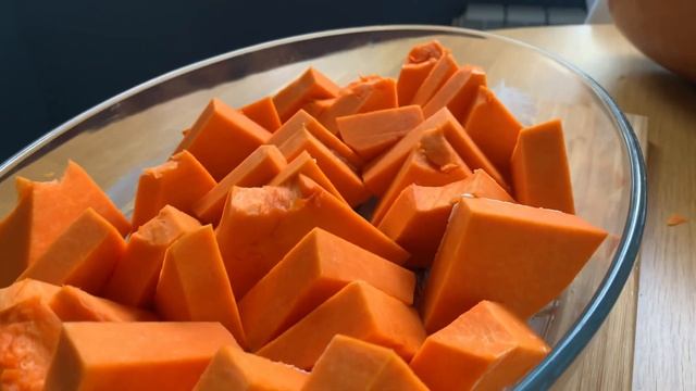 Запекаем в духовке сочную тыкву кусочками с сахаром смотреть онлайн