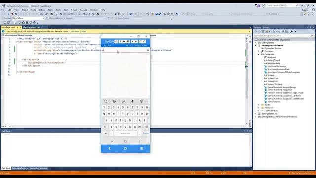 How to Get Started with Xamarin.Forms Autocomplete Control смотреть онлайн
