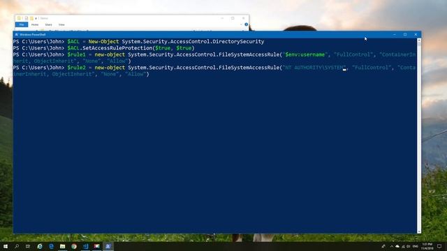 Managing File Permissions with PowerShell смотреть онлайн