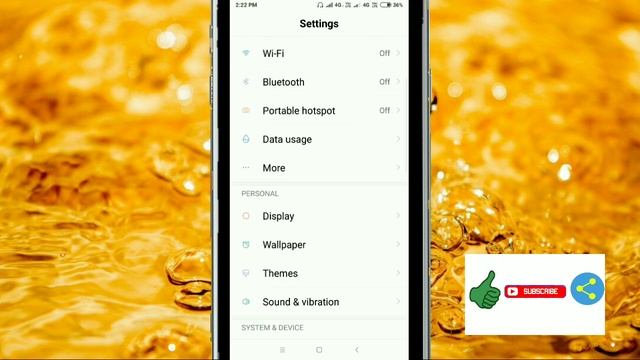 User Experience Program Settings In Redmi note 5 Pro смотреть онлайн