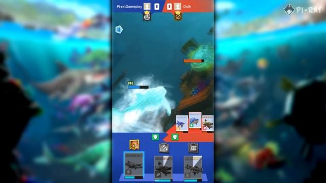Hungry Shark Heroes Gameplay HD (Android) Dusky Shark, or Tanks Killer смотреть онлайн