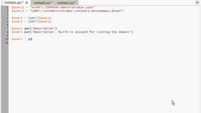 WMI Method, Events and AD Commandlet смотреть онлайн