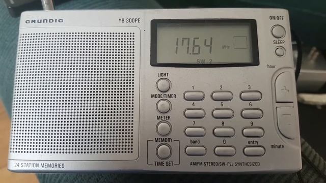 African pathways radio received on Grundig YB300PE 17640 Khz Shortwave смотреть онлайн