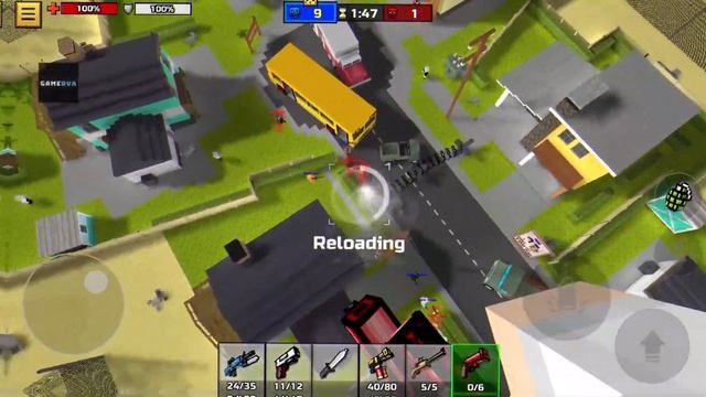Pixel Gun 3D MOD APK v23.3.2 Gameplay - Unlimited Coins and Gems, All Guns Unlocked смотреть онлайн