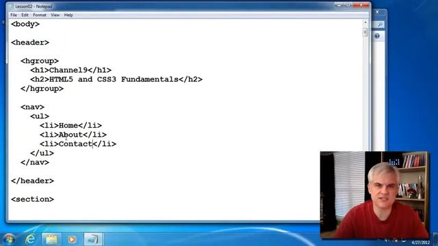 02 Creating Your First HTML5 Web Page смотреть онлайн