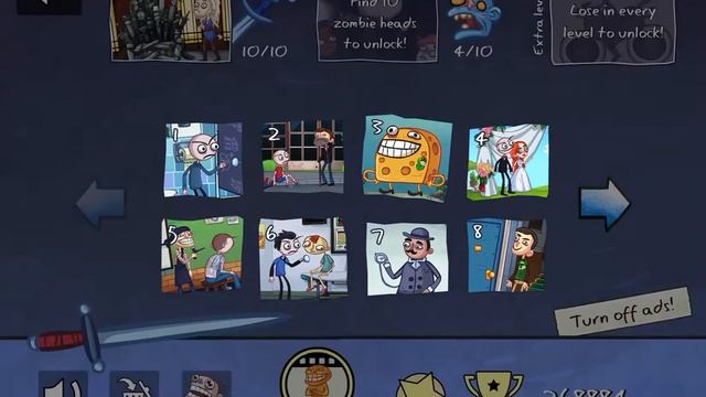 Troll Face Quest TV Shows Find 10 Zombie Heads Locations Guide смотреть онлайн