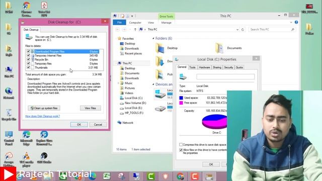 C Drive Full after Windows 10 update | Why my c drive suddenly Full | RajTech смотреть онлайн