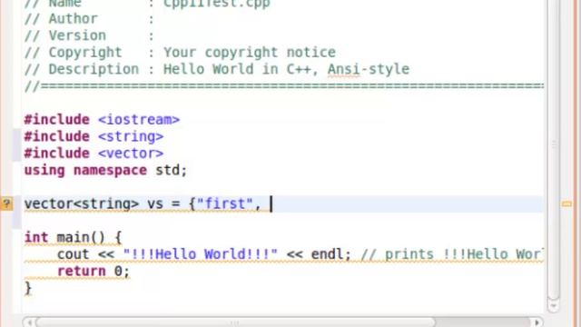 C++11 with Eclipse смотреть онлайн