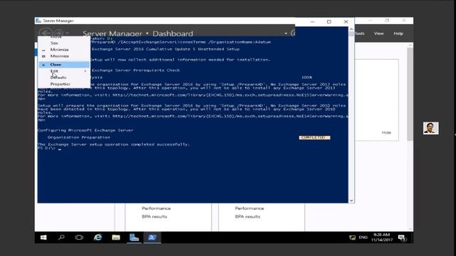Preparing and Installing first Exchange Server 2016 смотреть онлайн