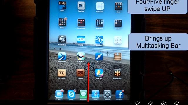 Old Version Tutorial - How to Use Multitasking Gestures (iPad iOS 6.0) смотреть онлайн