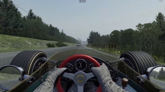 Lotus 49 F1 Race @ Historic Spa смотреть онлайн