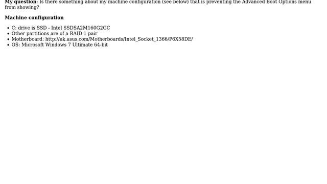 F8 not showing "Advanced Boot Options" on a Windows 7 PC (2 Solutions!!) смотреть онлайн