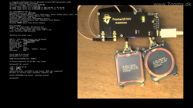 Playing with Proxmark3 and RFID tags смотреть онлайн