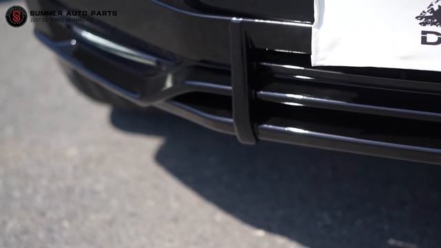 2022 New Design Gloss Black Front Lip for Land Rover Defender L663 смотреть онлайн